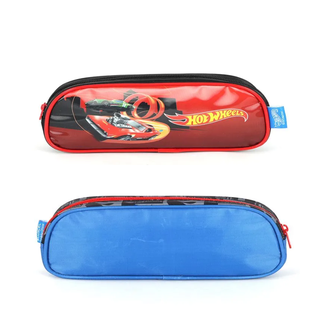 ESTOJO ESCOLAR DUPLO HOT WHEELS - EI42584HW - VERMELHO - UN - LUXCEL