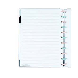 CADERNO INTELIGENTE GRANDE CIGDP5060 - ARCO-IRIS PASTEL - UN - CADERNO INTELIGENTE