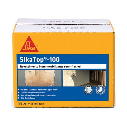 SIKA TOP 100 4kg CINZA