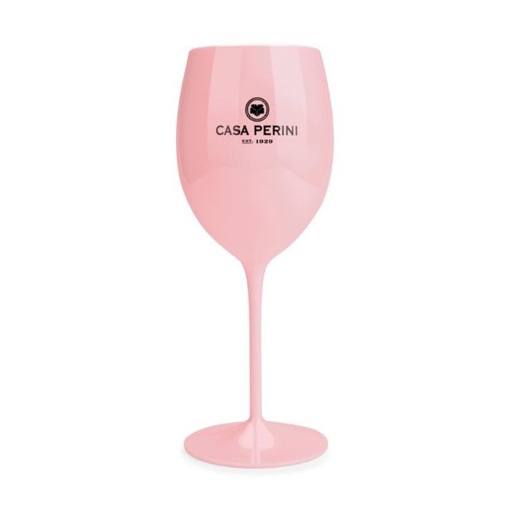 TAÇA DE ACRÍLICO VINHO - ROSA - 1