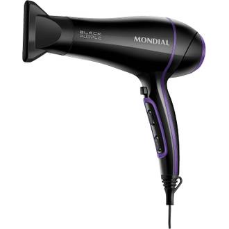 SECADOR DE CABELO SCN-01 - 127V - 2000W - PRETO/ROXO - UN - MONDIAL