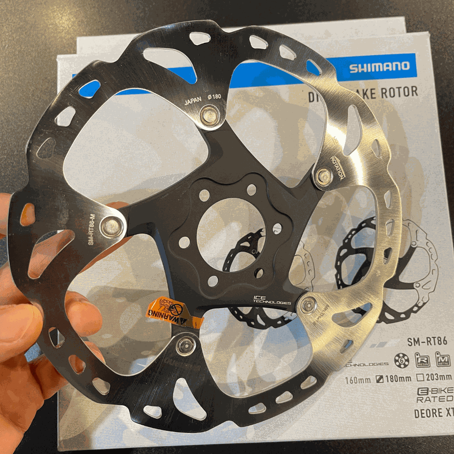 Disco Rotor para Freio Shimano Original XT SM-RT86 Parafusos