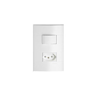 LUNARE INTERRUPTOR 1(P)+TOMADA NBR 10A PRM44004721