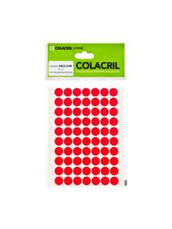 ETIQUETAS P/IDENTIFICACAO 13MM - C/420 - 6021VM - UN - COLACRIL