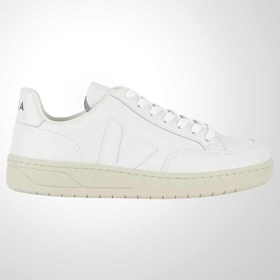 TÊNIS VEJA V-12 LEATHER EXTRA WHITE