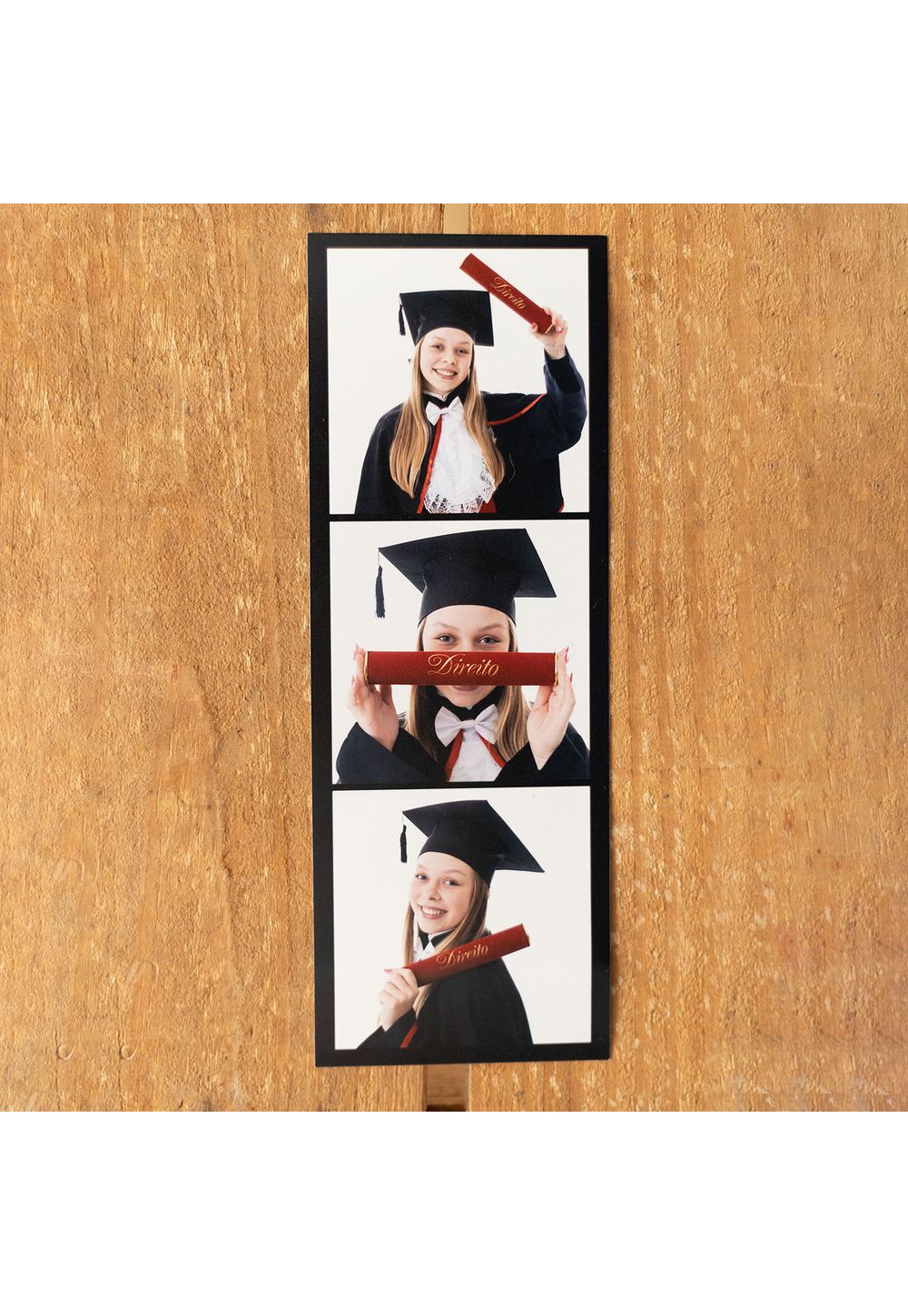Revelação de tira de polaroid com ímã em papel Fujifilm com qualidade profissional