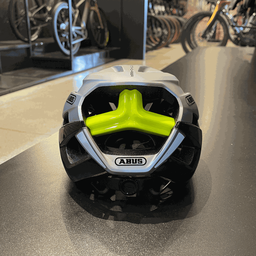 Capacete Abus Stormchaser Prata