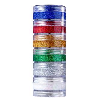 GLITTER CREMOSO C/6 CORES - 2007 - UN - COLOR MAKE