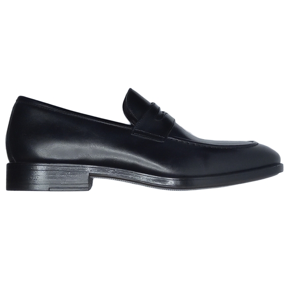 MOCASSIM MASCULINO COURO PRETO PADRÃO
