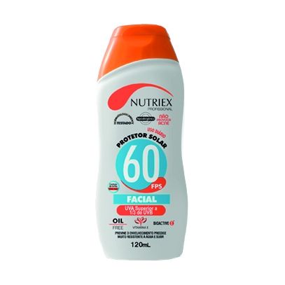 PROTETOR SOLAR FPS 60 FACIAL 120ml NUTRIEX