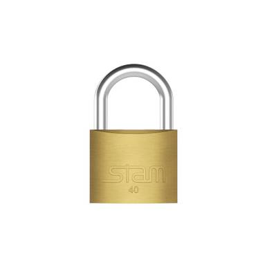 CADEADO LATÃO TRADICIONAL STAM 40 MM