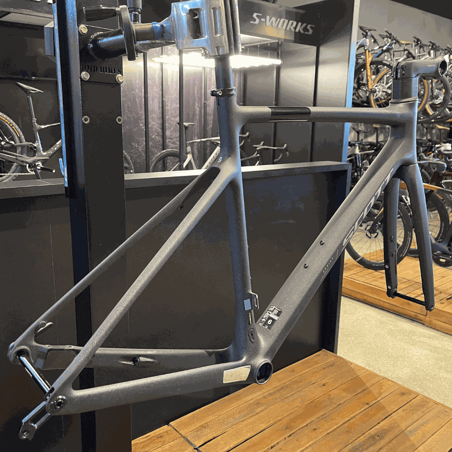 Quadro SCOTT em Carbono ADDICT HMF preto