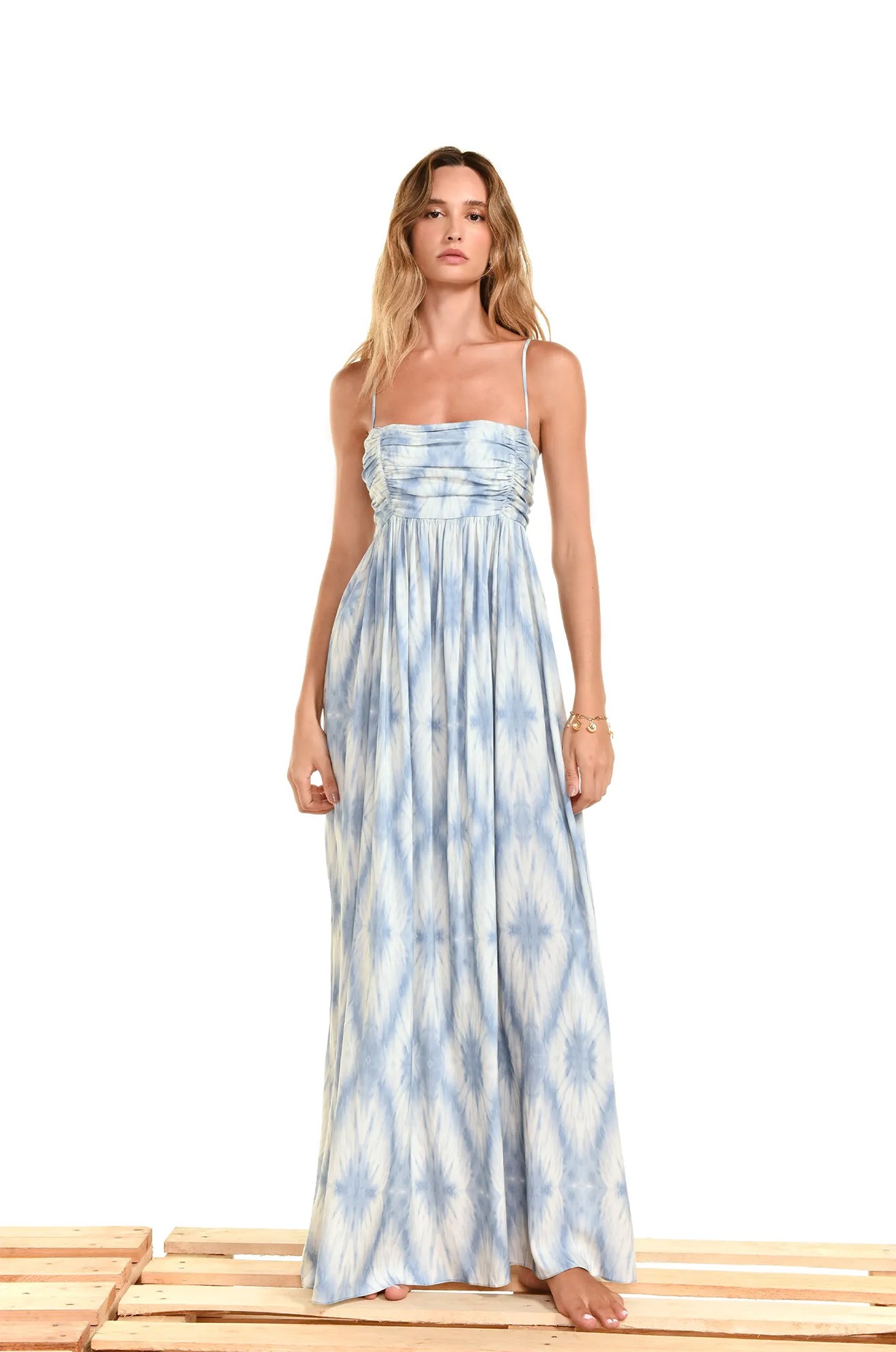 VESTIDO WAPI TIE DYE SKY