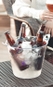 Balde Boccati Beer para 4 garrafas (branco)