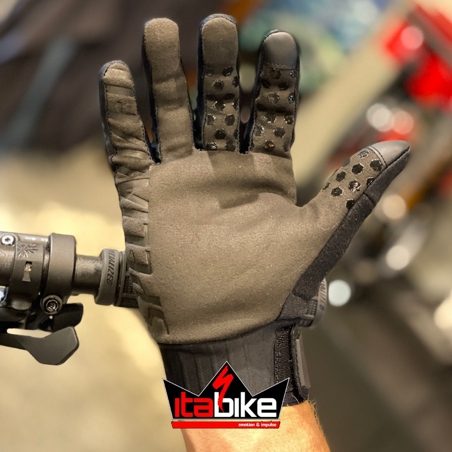 Luva Specialized Dedo Longo Trail Térmica Masculina Preta