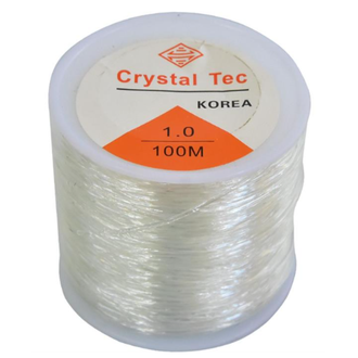 FIO DE SILICONE TRANSPARENTE 1,0 - C/100M - 403496 - UN - KIT