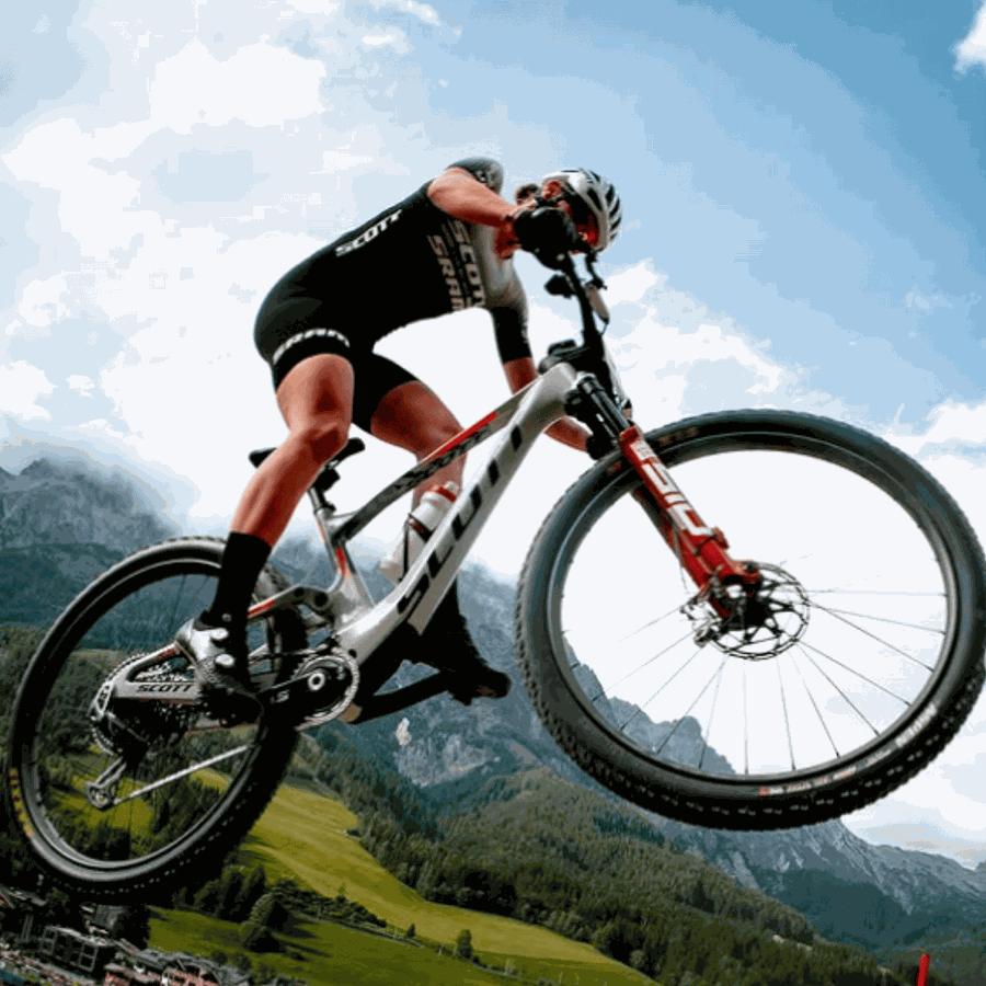 Quadro SCOTT Spark RC team issue em Carbono branco gelo