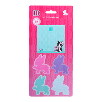 BLOCO ADESIVO REBECCA BONBON C/5 - RB2101 - UN - SKYPAPER