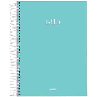 CADERNO COLEGIAL CAPA DURA 1X1 80FLS - STILO - UN - JANDAIA