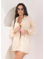 SAÍDA DE PRAIA CAMISA NA SEDINHA NUDE COLEÇÃO BÚZIOS - 1
