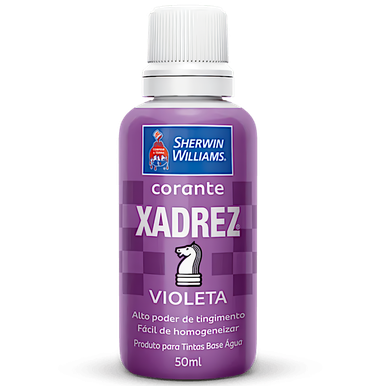 CORANTE LIQUIDO XADREZ 50 ML VIOLETA 50ML