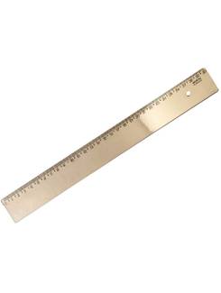 REGUA NEW LINE 30 CM  - OURO - UN - MAXCRIL