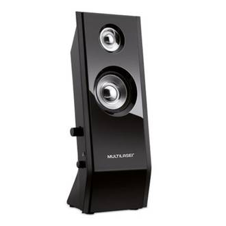 CAIXA DE SOM USB 8W BLACK PIANO - SP091 - UN - MULTILASER
