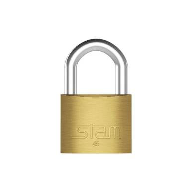 CADEADO LATÃO TRADICIONAL STAM 45 MM