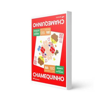 PAPEL CHAMEQUINHO 180G 50FLS - A4 - UN - CHAMEX