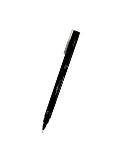 CANETA PIN FINE LINE PRETA  - 0.3 - CX 12 - UNI-BALL