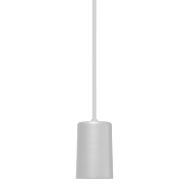 PENDENTE DOT METAL BASE E27 TASCHIBRA BRANCO P/ 1 LAMP