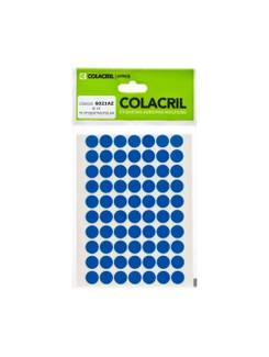 ETIQUETAS P/IDENTIFICACAO 13MM - C/420 - 6021AZ - UN - COLACRIL