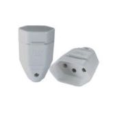 PINO FEMEA RADIAL 3P 20A  ABNT CINZA