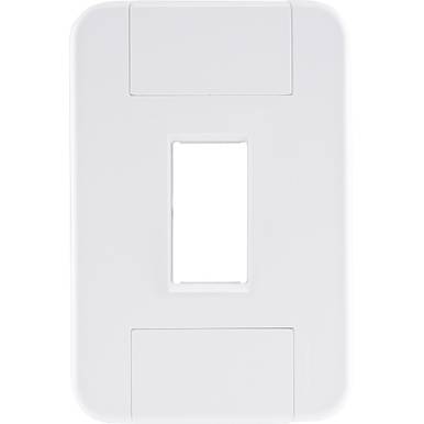 PLACA TRAMONTINA LINHA TABLET 4X2 1 POSTO VERTICAL REF. 57201/003 BRANCO
