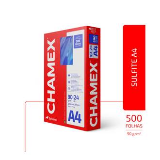 PAPEL CHAMEX 90G 500FLS - A4 - CX 5 - CHAMEX