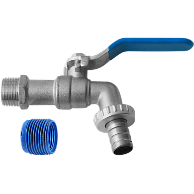 TORNEIRA DE ESFERA 1/4 DE VOLTA COM ALAVANCA PARA JARDIM BLUKIT