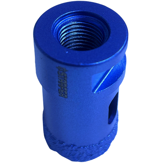 SERRA COPO DIAMANTADA PARA PORCELANATO ROSCA M14 STARFER 25 MM