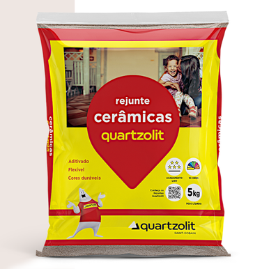 REJUNTE CERÂMICAS QUARTZOLIT PALHA 5.0KG