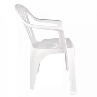 POLTRONA PLASTICA MOR 15151101 - BRANCA - UN - MOR