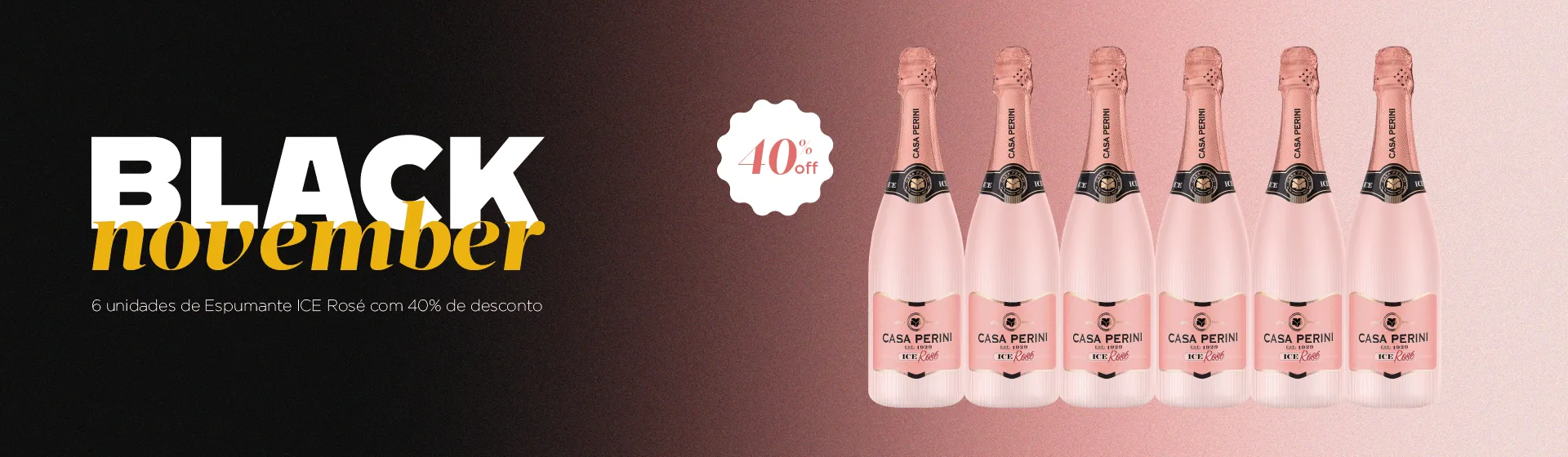 PACK BLACK NOVEMBER ICE ROSE