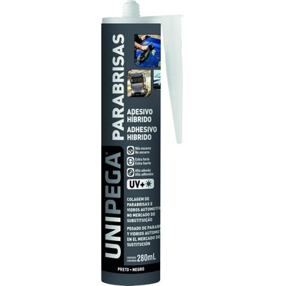 SELANTE PU50 PARABRISA UNIPEGA 400g PRETO