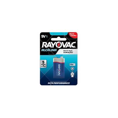 BATERIA RAYOVAC ALCALINA 9 V