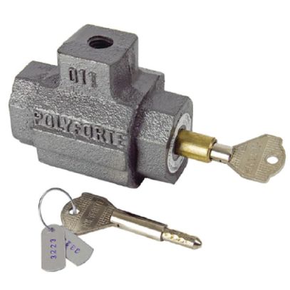 CADEADO DE SOLO TETRA P/PORTA ENROLAR POLYFORTE