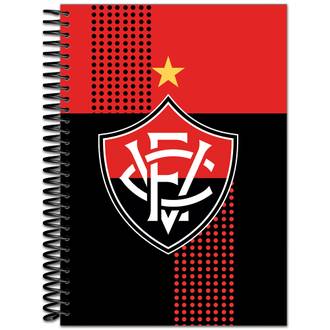 CADERNO UNIV CAPA DURA 10X1 160FLS - EC VITORIA / 6531 - UN - BAHIA ARTES