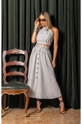 Conjunto Mylos Cinza