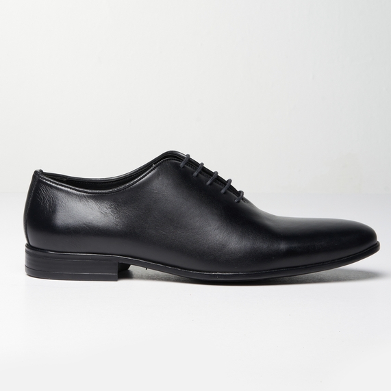 SAPATO SOCIAL MASCULINO COURO PRETO PADRÃO