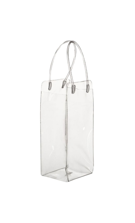 Ice Bag Boccati para 1 garrafa (transparente)