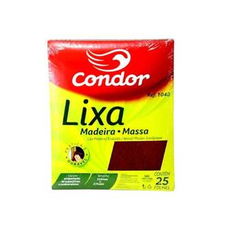 LIXA MADEIRA/MASSA ACERTO SURP 1040 - 80 - UN - CONDOR