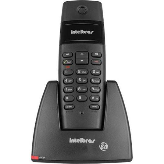 TELEFONE SEM FIO DIGITAL INTELBRAS PRETO Ref: TS40
