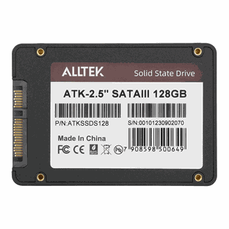 SSD 128GB SATA3 ALTEK 2.5 ATKSSDS/128G - UN - ALLTEK